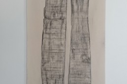 senza-titolo,-2021,-grafite-su-tela-173X90-cm
